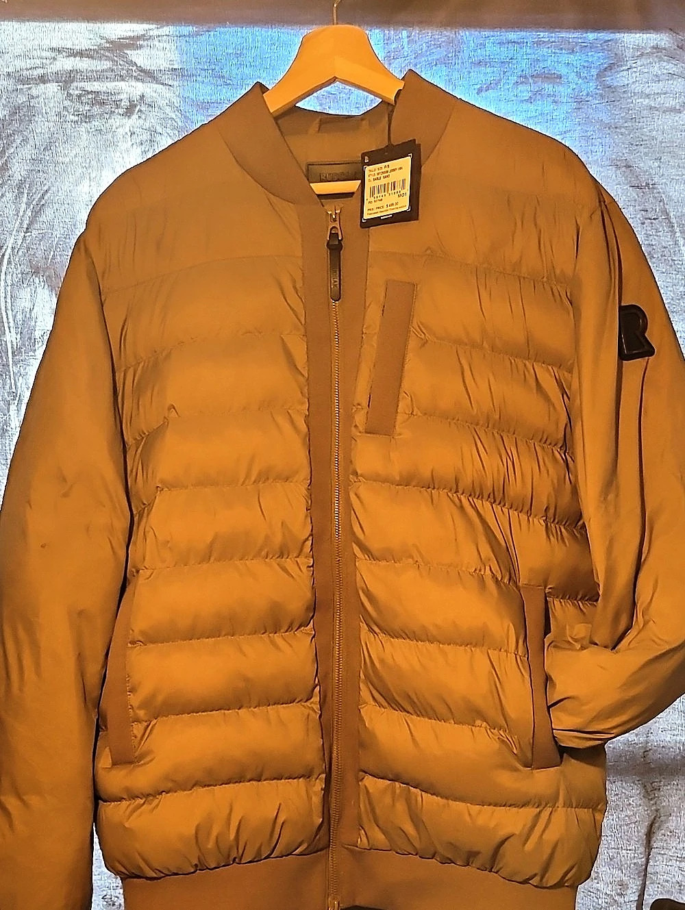 RUDSAK  Puffer Jacket in Brown Size Small NWT
